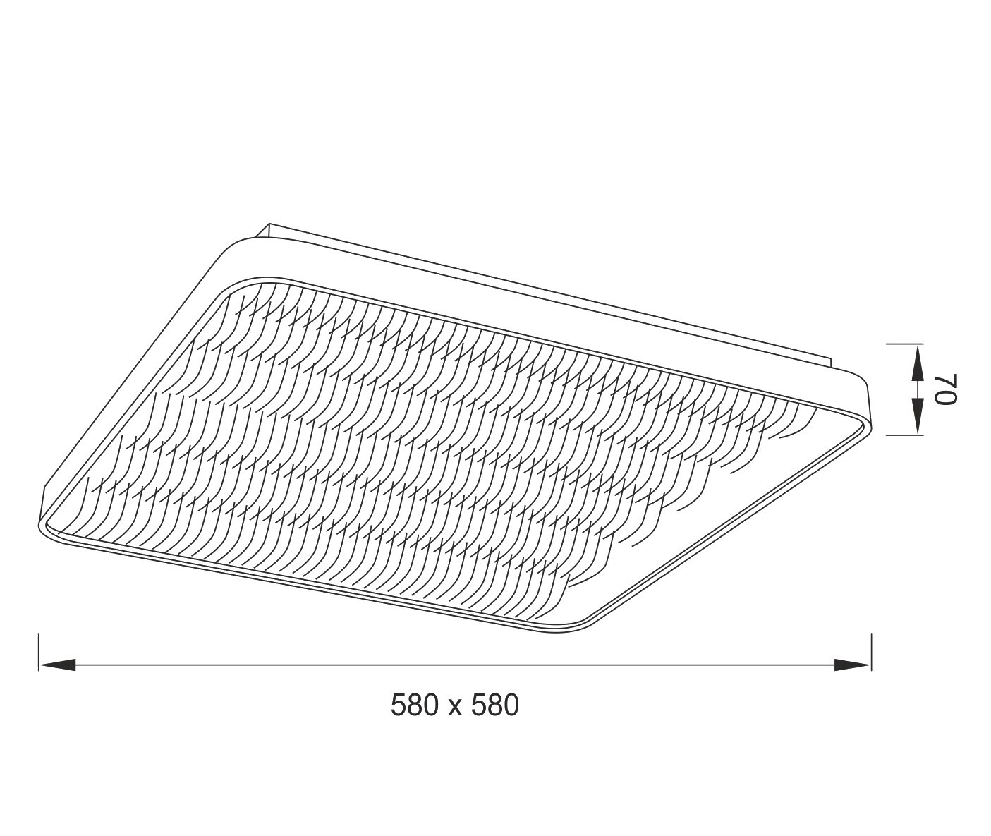 Reflex Ceiling Lights Mantra Fusion Flush Fittings